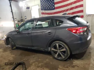 2017 Subaru Impreza Sport with VIN 4S3GTAL67H3752672, listed as a Copart auction lot 48243635 with 127,485 mi miles and Salvage Title. Bid and sale history available at carsss.com. Image 2.
