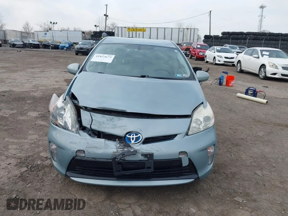 2014 Toyota Prius Four with VIN JTDKN3DU7E1752501, listed as a IAAI auction lot 41833673 with 97,001 mi miles. Bid and sale history available at carsss.com. Image 6.
