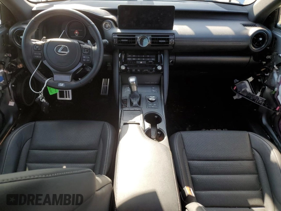 2023 Lexus IS 350 F Sport with VIN JTHGZ1B20P5064236, listed as a Copart auction lot 50490085 with 28,686 mi miles and Salvage title. Bid and sale history available at DreamBid. Image 8.