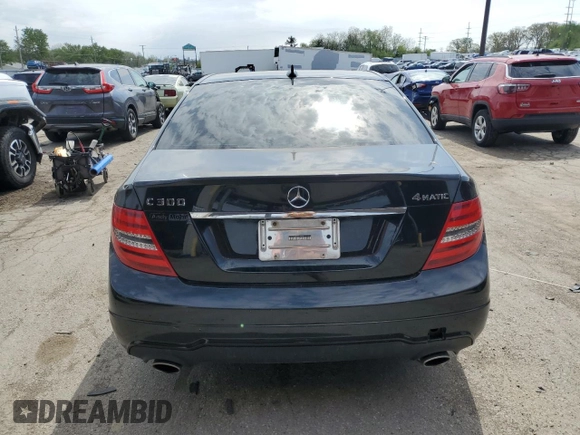 2013 Mercedes-Benz C 300 Sport with VIN WDDGF8AB4DR254068, listed as a Copart auction lot 56369425 with 188,064 mi miles and Clean Title. Bid and sale history available at DreamBid. Image 6.