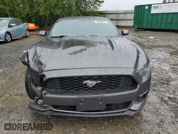 2017 Ford Mustang EcoBoost with VIN 1FA6P8TH9H5299434, listed as a Copart auction lot 56608815 with 46,819 mi miles and Salvage title. Bid and sale history available at DreamBid. Image 5.