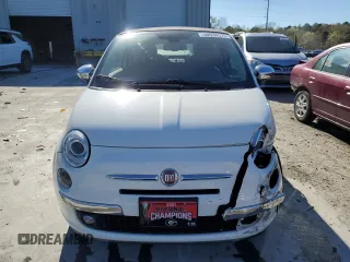 2012 FIAT 500 Lounge z VIN 3C3CFFER3CT339837, wystawiony jako Copart lot #50034515 z przebiegiem 40 552 mil mil oraz Szkody całkowita. Historia ofert i sprzedaży dostępna na DreamBid. Obrazek 5.