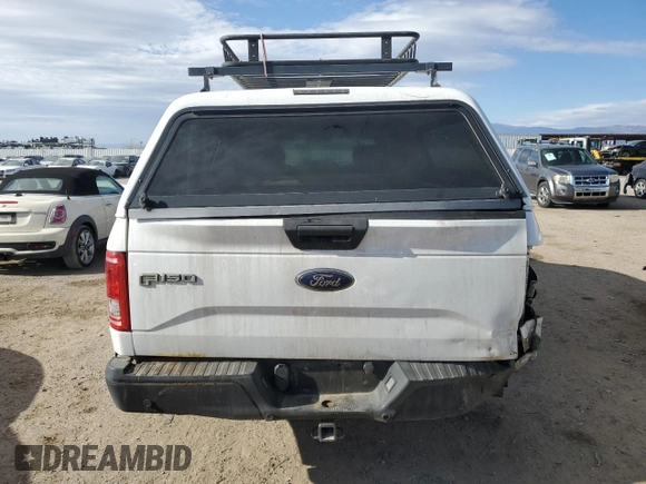 2016 Ford F-150 XL with VIN 1FTEX1C8XGKF13375, listed as a Copart auction lot 50777185 with 226,712 mi miles and Salvage Title. Bid and sale history available at carsss.com. Image 6.