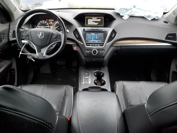 2017 Acura MDX Advance z VIN 5FRYD4H84HB506788, wystawiony jako Copart lot #88094635 z przebiegiem 107 385 mil mil oraz Szkoda całkowita • Salvage title. Historia ofert i sprzedaży dostępna na DreamBid. Obrazek 8.