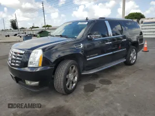 2014 Cadillac Escalade ESV Luxury z VIN 1GYS4HEF8ER211646, wystawiony jako Copart lot #61066035 z przebiegiem 218 137 mil mil oraz Czysty tytuł • Clean title. Historia ofert i sprzedaży dostępna na DreamBid. Obrazek 1.