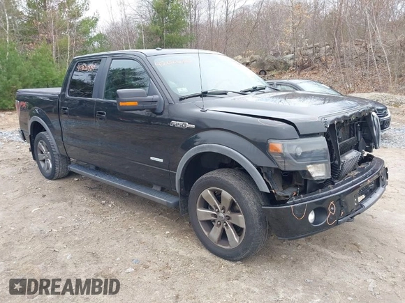 2013 Ford F-150 XL with VIN 1FTFW1ET0DFA97592, listed as a IAAI auction lot 42026885 with 165,091 mi miles. Bid and sale history available at carsss.com. Image 1.