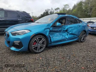2021 BMW 2 Series 228i with VIN WBA53AK08M7H82982, listed as a Copart auction lot 47953425 with 60,807 mi miles and Salvage Title. Bid and sale history available at carsss.com. Image 1.