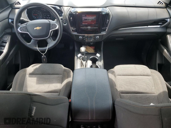 2021 Chevrolet Traverse LS with VIN 1GNERFKW8MJ193604, listed as a Copart auction lot 69024534 with 61,366 mi miles and Salvage Title. Bid and sale history available at carsss.com. Image 8.