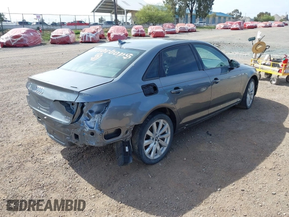 2018 Audi A4 Premium z VIN WAUDNAF47JN017558, wystawiony jako IAAI lot #42233399 z przebiegiem 107 982 mil mil oraz . Historia ofert i sprzedaży dostępna na DreamBid. Obrazek 4.