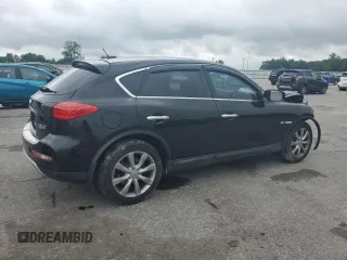 2017 Infiniti QX50 with VIN JN1BJ0RR9HM403277, listed as a Copart auction lot 58914545 with Not provided miles and Salvage title. Bid and sale history available at DreamBid. Image 3.