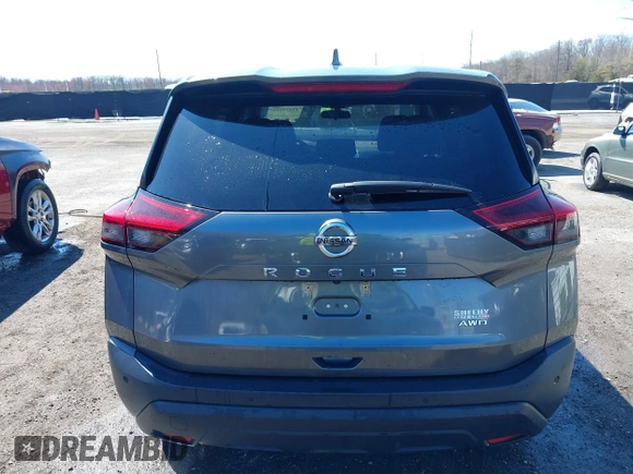 2021 Nissan Rogue S z VIN 5N1AT3AB6MC696151, wystawiony jako IAAI lot #41829916 z przebiegiem 34 000 mil mil oraz . Historia ofert i sprzedaży dostępna na DreamBid. Obrazek 17.