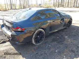 2024 BMW M2 with VIN 3MF13DM06R8E57389, listed as a IAAI auction lot 41494927 with 6,690 mi miles. Bid and sale history available at carsss.com. Image 4.