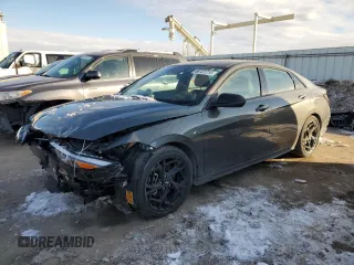 2024 Hyundai Elantra N Line z VIN KMHLR4DF4RU733629, wystawiony jako Copart lot #88721715 z przebiegiem 14 841 mil mil oraz Szkoda całkowita • Salvage title. Historia ofert i sprzedaży dostępna na DreamBid. Obrazek 1.