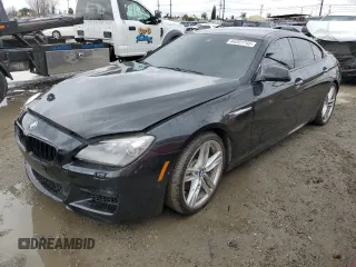 2014 BMW 6 Series 650i with VIN WBA6B2C5XED128959, listed as a Copart auction lot 50816635 with 146,875 mi miles and Salvage Title. Bid and sale history available at carsss.com. Image 1.