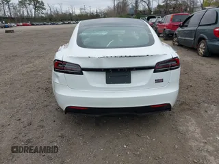 2023 Tesla Model S Plaid with VIN 5YJSA1E68PF507197, listed as a IAAI auction lot 42062258 with Not provided miles and . Bid and sale history available at DreamBid. Image 16.