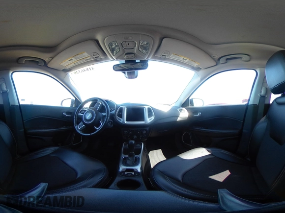 2017 Jeep Compass Latitude with VIN 3C4NJCBB6HT605934, listed as a IAAI auction lot 41846329 with 145,275 mi miles and . Bid and sale history available at DreamBid. Image 19.