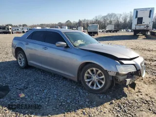 2015 Chrysler 300 Limited with VIN 2C3CCAAGXFH853830, listed as a Copart auction lot 46815245 with 0 mi miles and Salvage Title. Bid and sale history available at carsss.com. Image 4.