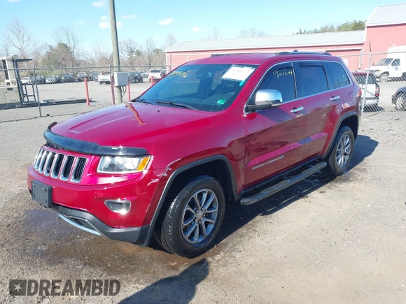 2014 Jeep Grand Cherokee Limited with VIN 1C4RJFBG3EC378918, listed as a IAAI auction lot 41903277 with 137,516 mi miles. Bid and sale history available at carsss.com. Image 17.
