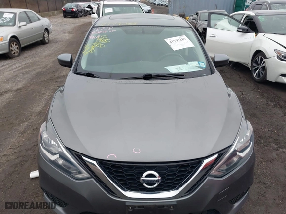 2019 Nissan Sentra SR with VIN 3N1AB7AP5KY392889, listed as a IAAI auction lot 41797285 with 58,391 mi miles. Bid and sale history available at carsss.com. Image 12.