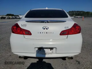 2012 Infiniti G25 Journey with VIN JN1DV6AP2CM701169, listed as a Copart auction lot 52416485 with 147,748 mi miles and Salvage Title. Bid and sale history available at DreamBid. Image 6.