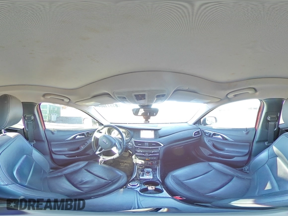 2017 Infiniti QX30 Premium with VIN SJKCH5CR2HA037261, listed as a Copart auction lot 81511084 with 72,345 mi miles and Salvage title. Bid and sale history available at DreamBid. Image 12.