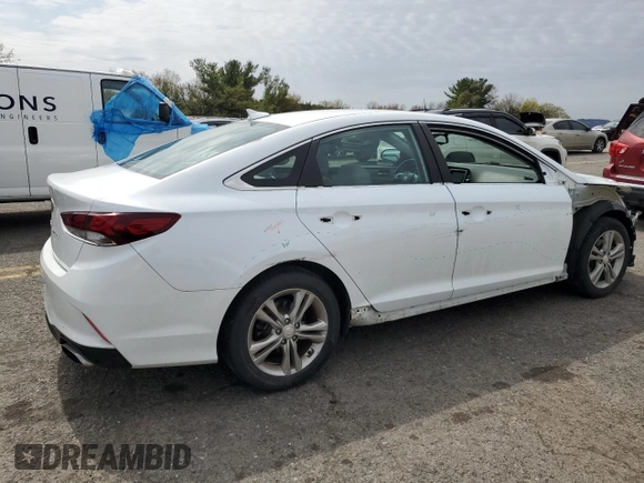 2018 Hyundai Sonata Sport with VIN 5NPE34AF9JH644852, listed as a Copart auction lot 52929025 with 104,056 mi miles and Salvage Title. Bid and sale history available at carsss.com. Image 3.