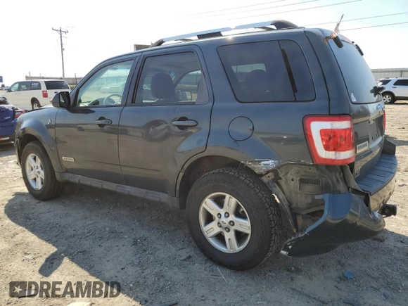 2008 Ford Escape Hybrid с VIN 1FMCU49H38KC22917, выставлен на аукционе Copart как лот 50719335 с пробегом 185 765 миль миль и Списание • Salvage title. История ставок и продаж доступна на DreamBid. Изображение 2.