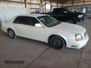 2001 Cadillac DeVille DHS z VIN 1G6KE57Y41U150631, wystawiony jako Copart lot #61805295 z przebiegiem 96 158 mil mil oraz Czysty tytuł • Clean title. Historia ofert i sprzedaży dostępna na DreamBid. Obrazek 4.