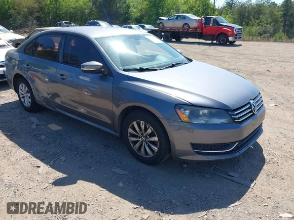 2012 Volkswagen Passat S with VIN 1VWAH7A37CC080086, listed as a IAAI auction lot 42064603 with 188,256 mi miles and . Bid and sale history available at DreamBid. Image 1.