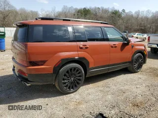 2025 Hyundai Santa Fe Calligraphy z VIN 5NMP54GL3SH074443, wystawiony jako Copart lot #49164985 z przebiegiem 295 mil mil oraz Szkoda całkowita • Salvage title. Historia ofert i sprzedaży dostępna na DreamBid. Obrazek 3.