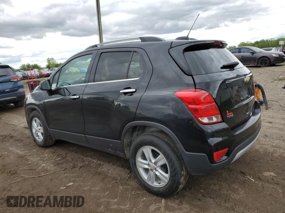 2020 Chevrolet Trax LT z VIN 3GNCJLSB2LL130256, wystawiony jako Copart lot #57955765 z przebiegiem 35 172 mil mil oraz Nie do naprawy • Non repairable. Historia ofert i sprzedaży dostępna na DreamBid. Obrazek 2.