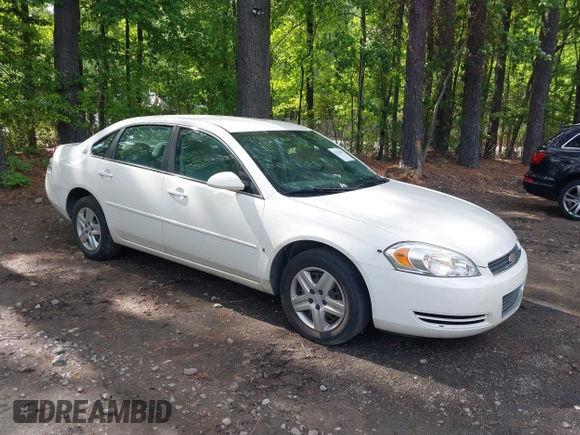 2008 Chevrolet Impala LS with VIN 2G1WB58N489210161, listed as a IAAI auction lot 42204983 with 122,667 mi miles and . Bid and sale history available at DreamBid. Image 1.