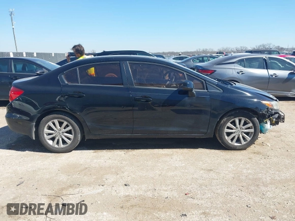 2012 Honda Civic EX-L with VIN 19XFB2F97CE028900, listed as a IAAI auction lot 41651336 with 174,338 mi miles and . Bid and sale history available at DreamBid. Image 13.