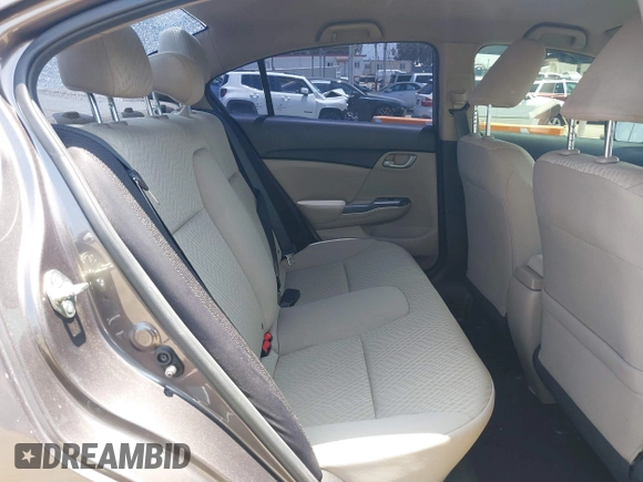 2015 Honda Civic LX with VIN 19XFB2F51FE259874, listed as a IAAI auction lot 42380822 with 100,036 mi miles and . Bid and sale history available at DreamBid. Image 8.