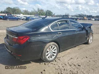 2014 BMW 7 Series 740i with VIN WBAYA6C54ED144416, listed as a Copart auction lot 74846184 with 0 mi miles and Salvage Title. Bid and sale history available at carsss.com. Image 3.