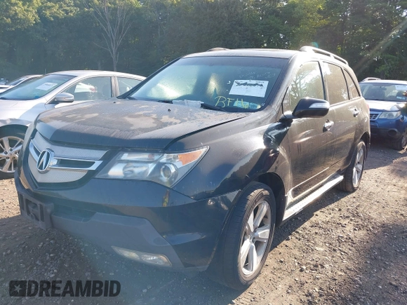 2008 Acura MDX Tech Pkg with VIN 2HNYD28398H530731, listed as a IAAI auction lot 40177205 with 240,003 mi miles. Bid and sale history available at carsss.com. Image 2.