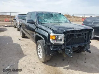 2014 GMC Sierra 1500 SLE with VIN 3GTU2UEC3EG154338, listed as a IAAI auction lot 41833740 with 166,540 mi miles. Bid and sale history available at carsss.com. Image 1.