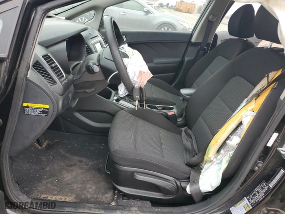 2018 Kia Forte LX with VIN 3KPFK4A75JE272768, listed as a Copart auction lot 47466285 with 100,160 mi miles and Salvage Title. Bid and sale history available at carsss.com. Image 7.