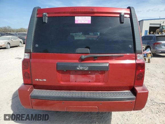 2010 Jeep Commander Sport z VIN 1J4RG4GK0AC156826, wystawiony jako Copart lot #50707345 z przebiegiem 213 694 mil mil oraz Szkoda całkowita • Salvage title. Historia ofert i sprzedaży dostępna na DreamBid. Obrazek 6.