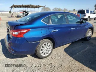 2017 Nissan Sentra S with VIN 3N1AB7AP7HY307091, listed as a Copart auction lot 52600165 with 76,869 mi miles and Salvage Title. Bid and sale history available at carsss.com. Image 3.