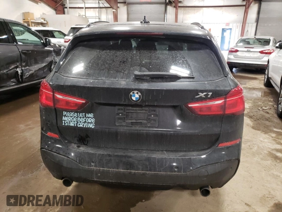 2016 BMW X1 xDrive28i with VIN WBXHT3C3XGP888567, listed as a Copart auction lot 39748003 with 54,542 mi miles. Bid and sale history available at carsss.com. Image 6.