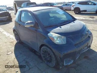 2012 Scion iQ with VIN JTNJJXB07CJ019727, listed as a IAAI auction lot 41428155 with 119,035 mi miles. Bid and sale history available at carsss.com. Image 1.
