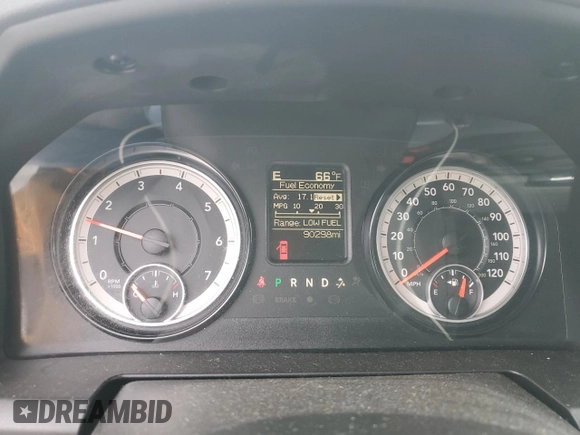 2017 Ram 1500 Tradesman z VIN 1C6RR7FG1HS837373, wystawiony jako Copart lot #59817945 z przebiegiem 90 298 mil mil oraz Szkoda całkowita • Salvage title. Historia ofert i sprzedaży dostępna na DreamBid. Obrazek 9.