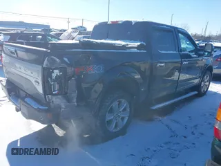 2015 Ford F-150 XLT with VIN 1FTEW1EG7FFC50082, listed as a IAAI auction lot 41288660 with 59,118 mi miles. Bid and sale history available at carsss.com. Image 4.