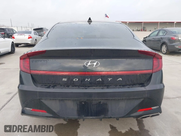 2023 Hyundai Sonata SEL with VIN KMHL64JA9PA329659, listed as a IAAI auction lot 38841225 with 4,772 mi miles and . Bid and sale history available at DreamBid. Image 16.