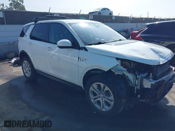 2021 Land Rover Discovery Sport S with VIN SALCJ2FX5MH889260, listed as a IAAI auction lot 41645490 with 53,774 mi miles. Bid and sale history available at carsss.com. Image 1.