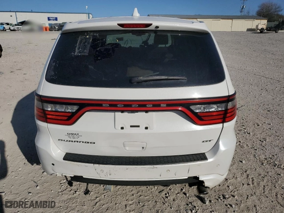 2017 Dodge Durango GT with VIN 1C4RDHDG3HC957721, listed as a Copart auction lot 48498595 with 119,934 mi miles and Clean Title. Bid and sale history available at carsss.com. Image 6.