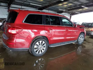2019 Mercedes-Benz GLS with VIN 4JGDF6EE8KB184050, listed as a Copart auction lot 43813875 with 63,322 mi miles and Salvage Title. Bid and sale history available at carsss.com. Image 3.