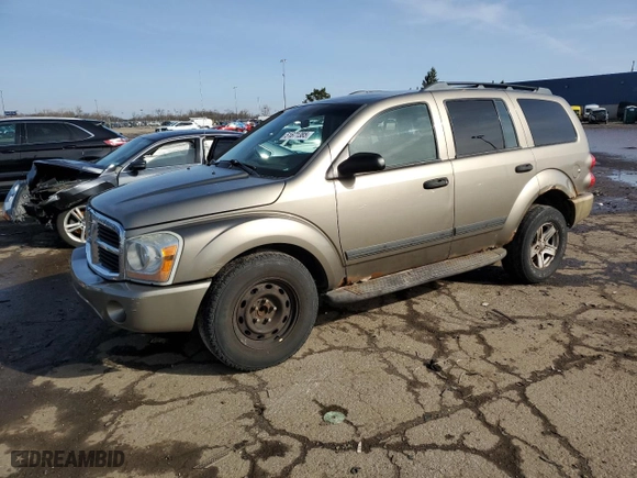 2006 Dodge Durango SLT with VIN 1D4HD48N06F187408, listed as a Copart auction lot 51671385 with 243,019 mi miles and Salvage Title. Bid and sale history available at carsss.com. Image 1.