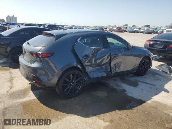 2021 Mazda 3 Premium with VIN JM1BPAML4M1401436, listed as a Copart auction lot 52317505 with 72,680 mi miles and Salvage Title. Bid and sale history available at DreamBid. Image 3.